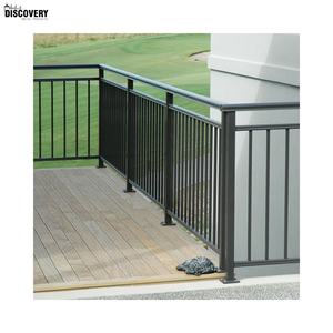 Prix <span class=keywords><strong>d</strong></span>'usine moderne de couleur noire <span class=keywords><strong>d</strong></span>écoration de balustrade extérieure rampes <span class=keywords><strong>d</strong></span>'escaliers extérieurs en aluminium conception de balustrade - Product Image 2