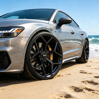 Jantes en alliage forgé monobloc chromées personnalisées 5x114.3 5x120 5x127 5x130 6x139.7, roues en billettes de 18, 19, 20, 21, 22 pouces pour BMW Audi