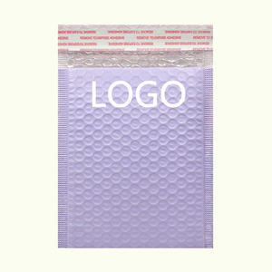 Thick Foam Co-extruded Film Bubble Bag Factory Bulk Wholesale Custom Design Self Sealing Apparel <b>Packaging</b> Bag 60x55+4cm - Product Image 1