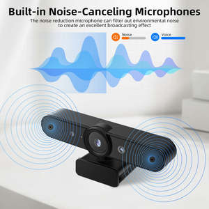 Cámara web para PC, reconocimiento facial 1080P, cámara de videoconferencia con enfoque automático AF y micrófono, cámara web de escritorio para Wind10/11 - Product Image 5