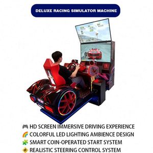Simulateur de course haute performance, cockpit de simulation de conduite, équipement d'arcade, machine de jeu d'arcade de course interactive - Product Image 2