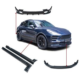 Kit de Carrocería de Fibra de Carbono Estilo CSS, Parachoques Delantero y Trasero, Faldones Laterales, Alerón, Compatible con <span class=keywords><strong>Porsche</strong></span> <span class=keywords><strong>Macan</strong></span> <span class=keywords><strong>GTS</strong></span> <span class=keywords><strong>2022</strong></span>, Nuevo Modelo - Product Image 1