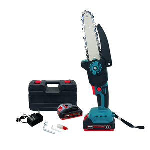 Outils de <span class=keywords><strong>jardin</strong></span> faciles à utiliser, moteur sans balais 20V 1200W, qualité industrielle et bricolage, scie à chaîne sans fil miniature de 6 pouces, à une seule main - Product Image 4