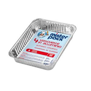 MISTERPACK - LOT DE 4 BARATTES EN ALUMINIUM, 4 PORTIONS - Product Image 1