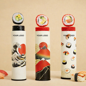 Envase de Papel Desechable Ecológico para <span class=keywords><strong>Sushi</strong></span> Push Pop-up, Fácil de Usar para Llevar - Product Image 1