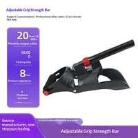 Dispositivo de Entrenamiento de Fuerza Ajustable Antideslizante de Material ABS Tipo Resorte para Gimnasio en Casa, Desarrollador de Muñecas, Antebrazos y Manos