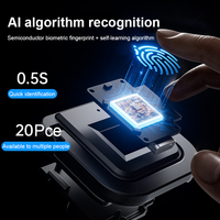 Vente en gros de fichier maison pour dortoir USB rechargeable pour meubles armoire électronique intelligente casier serrure intelligente de tiroir à empreinte digitale