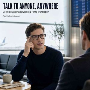Gafas Inteligentes con Cámara IA, Traducción en Tiempo Real, Asistente de Voz, Control Táctil, Lentes Intercambiables, para Viajes, Venta al Por Mayor - Product Image 6