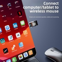 Adaptateur USB C JILIAN 120W Transparent DC USB3.2/Gen2/Type-C Double Face avec Fonction OTG et Transmission de Données 10 Gbit/s