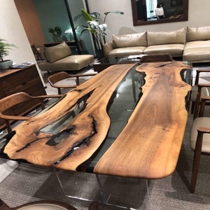 2025 Fashion <strong>Table</strong> Luxury Furniture Factory Sell <strong>Waterfall</strong> Model Console <strong>Table</strong> <strong>Epoxy</strong> <strong>Resin</strong> <strong>Table</strong>