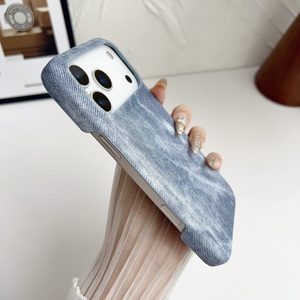 Denim Jeans Mô Hình Từ Trường Hợp Điện Thoại Cho iPhone 16 15 Cộng Với 13 14 12 Pro Max Cộng Với Slim Kinh Doanh Mát Sáng Tạo PC PU Bìa - Product Image 5