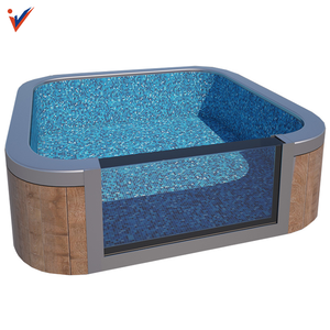 Piscine en fibra de verre personnalisee par stile unico, nouvelles piscines de concezione de haute qualitee pour <span class=keywords><strong>la</strong></span> natation - Product Image 1