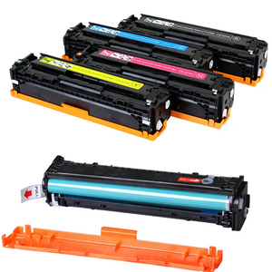 Cartouche de toner couleur CE320A(128A) CE321A(128A) <span class=keywords><strong>CE322A</strong></span>(128A) CE323A(128A) pour HP CM1415fnw 1525 Toner couleur CE320 - Product Image 1