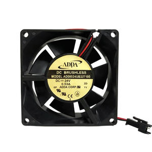 Xiii/adda AD08024UB327100 8032 8เซนติเมตร24โวลต์0.53A อินเวอร์เตอร์ระบายความร้อนสำหรับผลิตภัณฑ์พลังงานแสงอาทิตย์ - Product Image 1