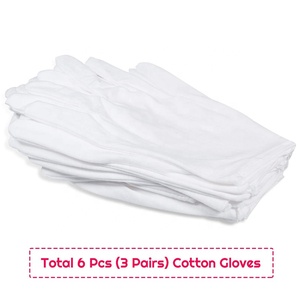 Dry Hands Archival Cleaning Jewelry <strong>Silver</strong> Inspectionil Household String Knit Work Cotton <strong>Gloves</strong> - Product Image 5