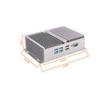 Celeron N5095 Fansız Endüstriyel Mini Bilgisayar Pentium N6000 Çift Ekran 4G LTE 5G SIM SFF Gömülü İş İstasyonu İş Ofisi Stokta