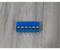 Bloc de bornes à vis en alliage de cuivre à haute conductivité pour câbles électriques de 11 à 20 AWG, connecteur à vis durable
