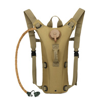 Sac à dos de sport tactique 3L multifonctionnel pour le cyclisme en plein air, le camping, imperméable, poignée souple, courbe physiologique du dos, nylon