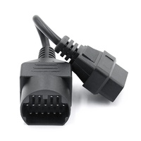 Conector OBD2 en Oferta, Compatible con Mazda, Adaptador de Diagnóstico de 17 Pines a 16 Pines, Conector Hembra, Cable para Auto
