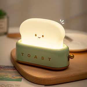 Lámpara Nocturna LED con Diseño de Dibujos Animados, Linda y Novedosa, para Decoración de Habitaciones, con Temporizador, Regulable, Recargable, Lámpara de Escritorio, Luz para Dormir para Niños y Bebés, Regalo - Product Image 4
