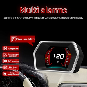 Velocímetro P17 obd2 +, gps, medidor de temperatura, hud, monitor, pantalla hud, proyección de coche, novedad de 2023 - Product Image 4