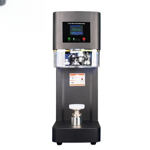 Machine de scellage électrique entièrement automatique pour bouteilles PET et canettes en aluminium, pour boissons, scellage haute fréquence - Product Image 2