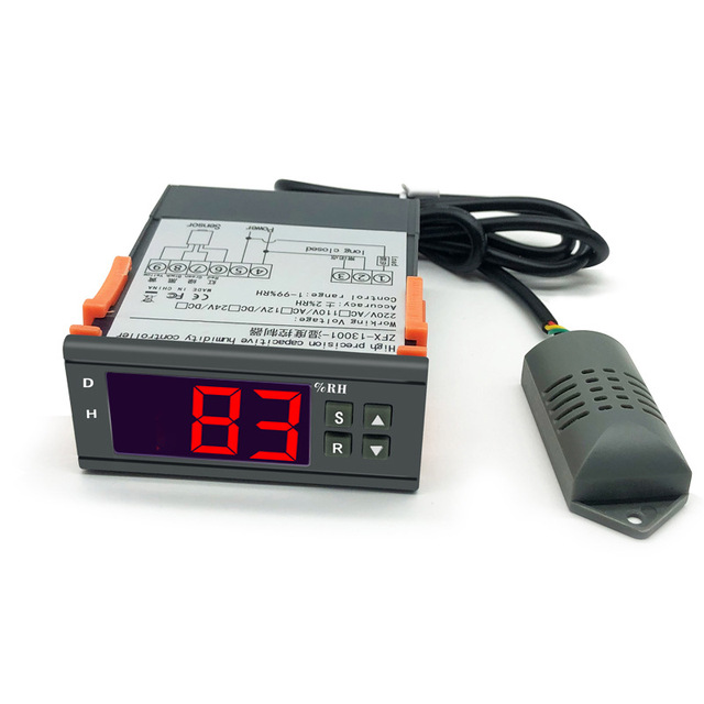 ZFX-13001 High Precision Intelligent Digital Humidity Controller Anti-condensation Automatic Dehumidification Regulator