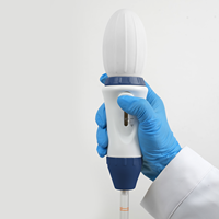 Contrôleur de pipette Aiqiric en plastique, prix avantageux, aspiration rapide, contrôle précis, texture ultra-légère, garantie 1 an, personnalisable OEM