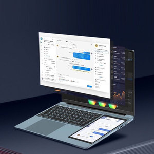 Đôi màn hình cảm ứng 15.6 "+ 7" IPS Thương hiệu Mới kinh doanh máy tính xách tay N100 32GB <span class=keywords><strong>Ram</strong></span> <span class=keywords><strong>128GB</strong></span> SSD máy tính xách tay máy tính máy tính xách tay màn hình kép - Product Image 6