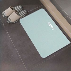 Tapis de bain antidérapant en diatomite à séchage rapide et absorbant l'eau pour la maison, l'hôtel, la douche, les cadeaux - Product Image 1