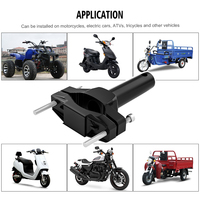 Support universel d'extension de Moto, Support de phare modifié, Support de lampe fixe, Support de projecteur