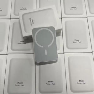 Logotipo personalizado Banco de energía inalámbrico magnético 5000mAh 10000mAh Cargador inalámbrico magnético Magesafe Powerbank para iPhone 12 13 14 Pro Max