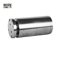 OEM ODM Wadah Kedap Air Laut Dalam dari Paduan Titanium, Dibuat dengan Mesin CNC, untuk Sensor Bawah Laut ROV AUV, Tabung Penyegel