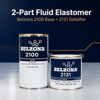 Belzona 2100 Base + 2131 Solidifier, élastomère fluide, élastomère polyuréthane bicomposant pour le moulage de pièces en caoutchouc, revêtement métallique