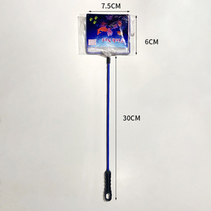 Vente en gros d'accessoires <span class=keywords><strong>pour</strong></span> aquariums Filet de pêche bleu Vente en gros 3'''4'''6''10'' Outils de nettoyage <span class=keywords><strong>pour</strong></span> poissons rouges Réservoir d'aquarium Filet à <span class=keywords><strong>poisson</strong></span> - Product Image 5