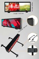 Shenzhen fournisseur Double face P5 toit de voiture signe Taxi Top LED signe pour la publicité dynamique Taxi affichage LED