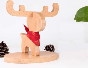 ที่วางแว่นตาไม้ลายกวางมุนต์จาคส์ ดีไซน์ใหม่ปี 2026 สำหรับวางแว่นสายตาและแว่นกันแดด - Product Image 2