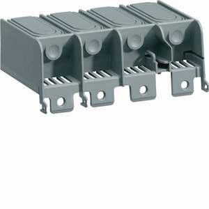 HYA028H Personalizzabile con kit Hagers, 2 coperture per connettori per interruttore H3 x160 4P - Product Image 1