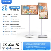 Mini téléviseur LED 4K pour extérieur, idéal pour l'étude, avec rétroéclairage, pour salle de bain, nouvelle télécommande rotative capacitive, haute définition pour la publicité HTV
