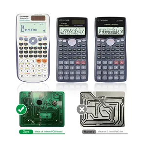 2line Engineering Scientific Calculator Large Display Math Function Calculator For Student Teacher Classroom High School College