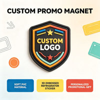 Aimants de réfrigérateur en PVC souple personnalisés en gros, autocollants 3D en relief pour réfrigérateur, cadeau promotionnel, décoration personnalisée