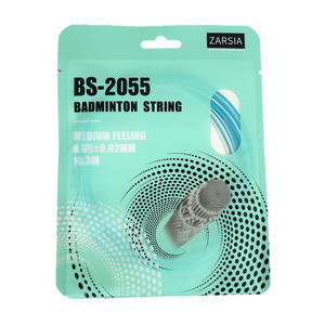 Cordage <span class=keywords><strong>de</strong></span> <span class=keywords><strong>badminton</strong></span> ZARSIA Rainbow à haute élasticité, durable, bicolore, BS2055, pour l'entraînement, avec emballage simple - Product Image 6