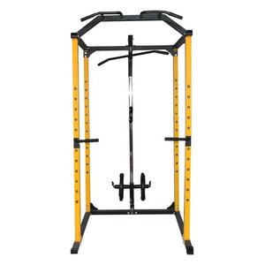 Máquina de Gimnasio para Fortalecimiento Muscular, Económica, para Uso Doméstico, con Cinturón de Seguridad, Estación Multifuncional Ajustable, Rack de Potencia Multifuncional para Sentadillas - Product Image 1
