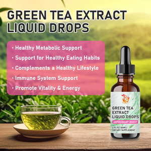 Extrait de thé vert liquide personnalisé pour adultes, 60 ml – Complément pour la santé intestinale, renforce l'immunité et la gestion de l'énergie - Product Image 2