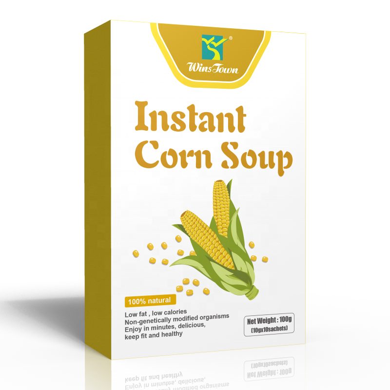 Healthy Instant Soup Pumpkin Corn Bean
