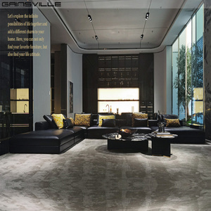 Juego de sofá de sala de estar de último diseño de fábrica de Foshan, sofá seccional grande moderno de esquina grande, juego de sofá de 6 7 8 plazas - Product Image 2