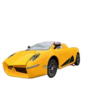 Voiture électrique miniature jaune élégante, nouvelle voiture classique haute performance - Product Image 1