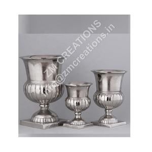 Flower <b>Vase</b> Urn Metal Flower <b>Vase</b> Gold Tube Flower <b>Vase</b> <b>Tall</b> Home <b>Decor</b> Simple Gold Metal Hanging Geometric Metal Wall - Product Image 1