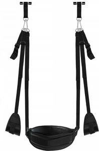 Nuevo columpio de cuero para puerta con asiento ancho de felpa, correas impermeables, juguete erótico para adultos para juegos SM para mujeres - Product Image 6