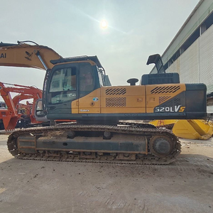 Excavadora de orugas de segunda mano Hyundai 520LVS para trabajos de construcción, muchas opciones de clientes en stock - Product Image 5
